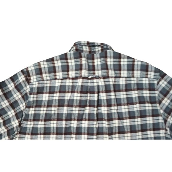 Jachs Plaid Flannel Shirt Mens Size 2XL Shacket Jacket Button Front Lumberjack O - Picture 9 of 16